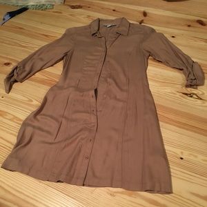 Button up dress